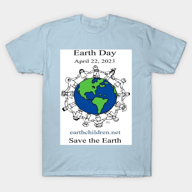 Save the Earth T-Shirt by earthchildren.net